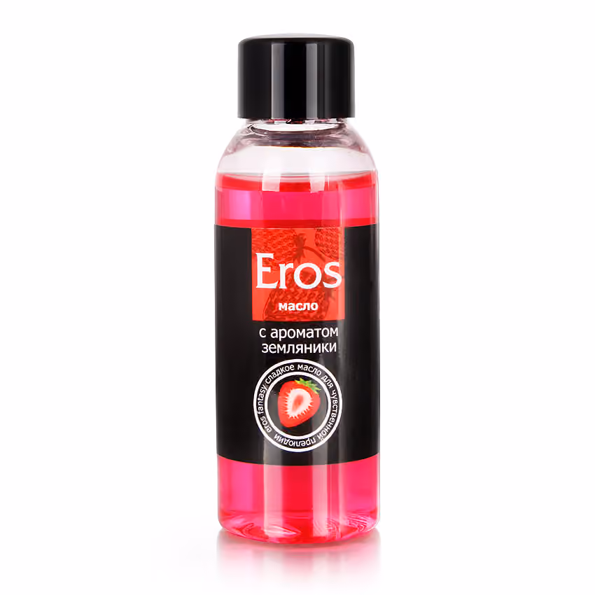 Масло массажное EROS FANTASY, аромат земляники, 50 мл