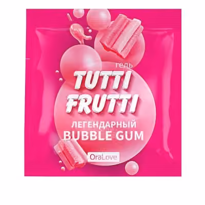 Съедобная смазка Tutti-Frutti, 4 г