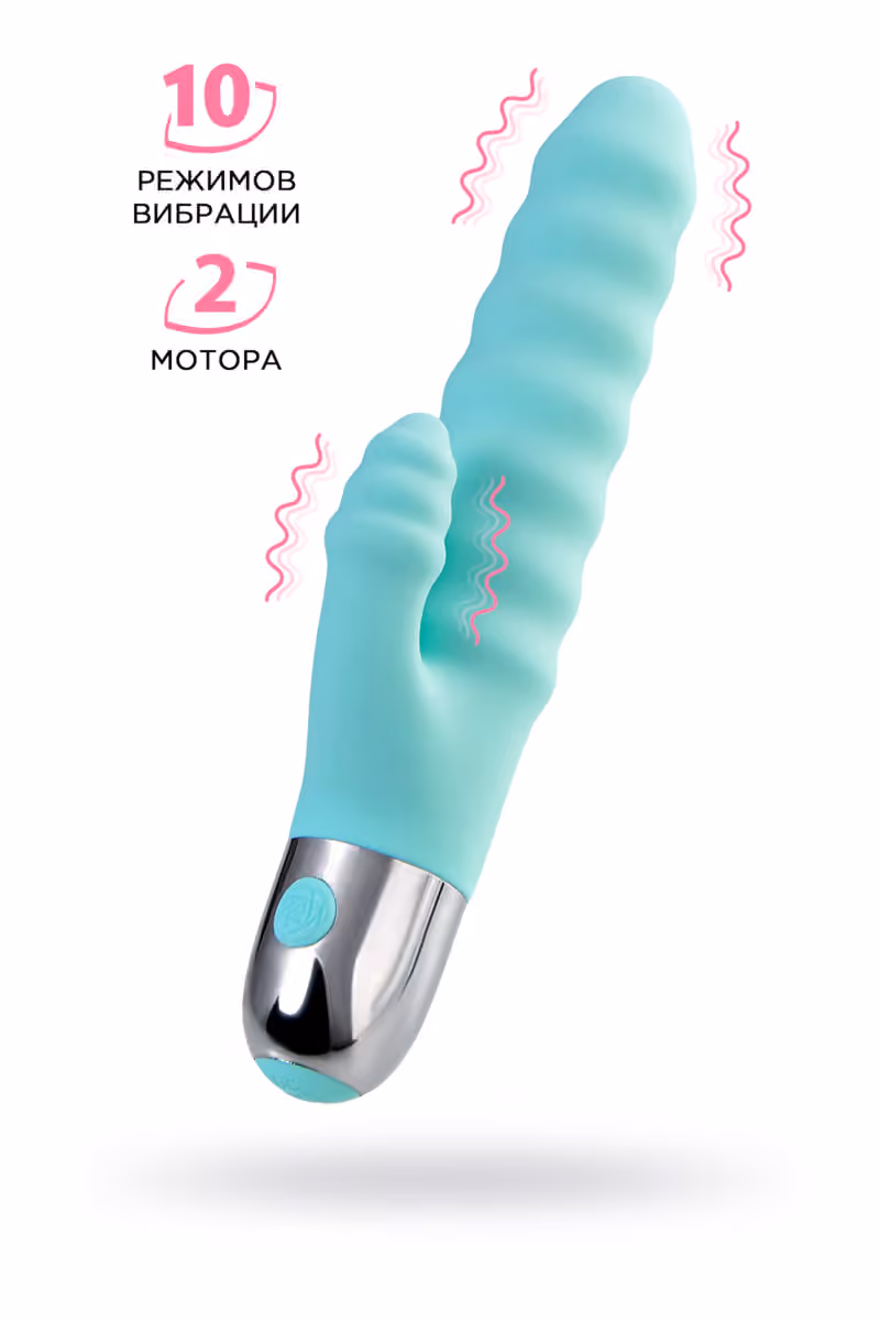 Вибратор-кролик Flovetta Flax от A-Toys
