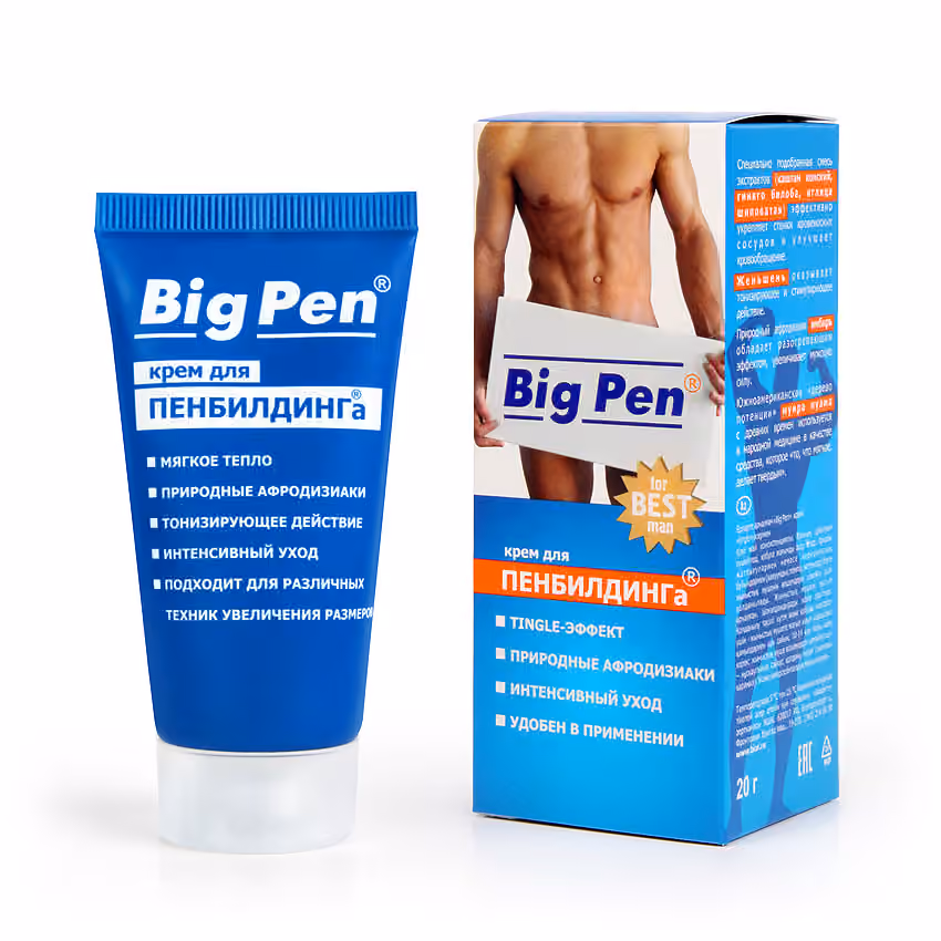 Крем для увеличения пениса Big Pen, 25 мл