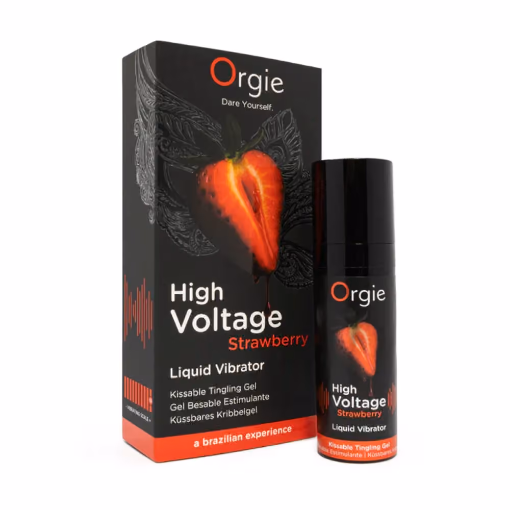 Жидкий вибратор Orgie High Voltage Strawberry