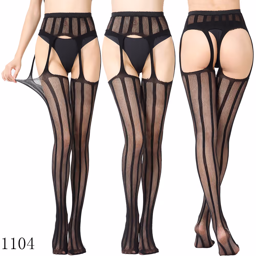Колготки Striped Net, S-L