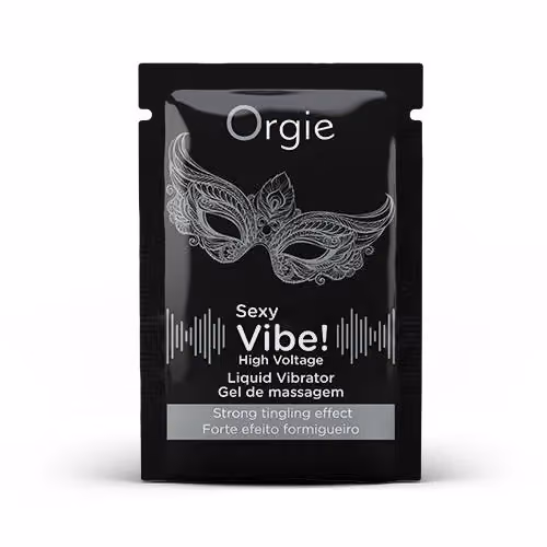 Гель для массажа ORGIE Sexy Vibe High Voltage с эффектом вибрации, 1 мл