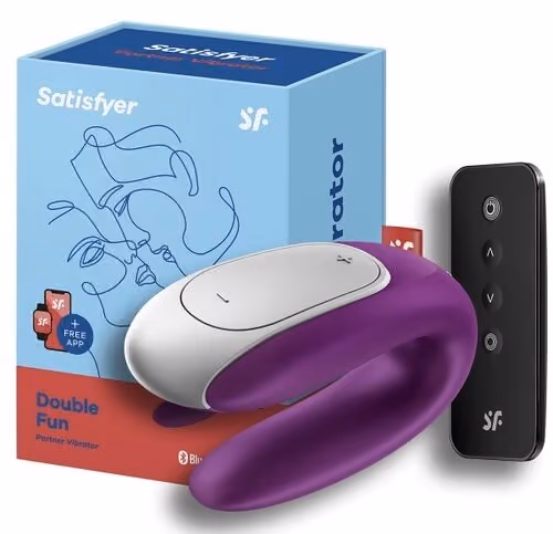 Вибратор для пар Double Fun от Satisfyer