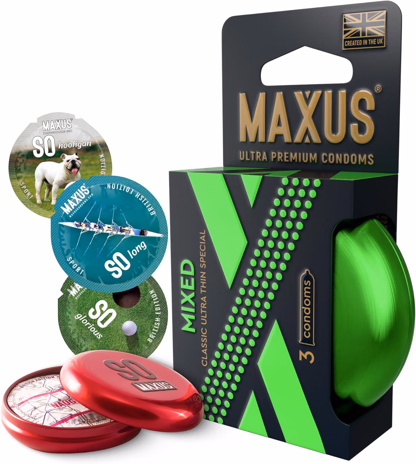 Презервативы Maxus Mixed, микс