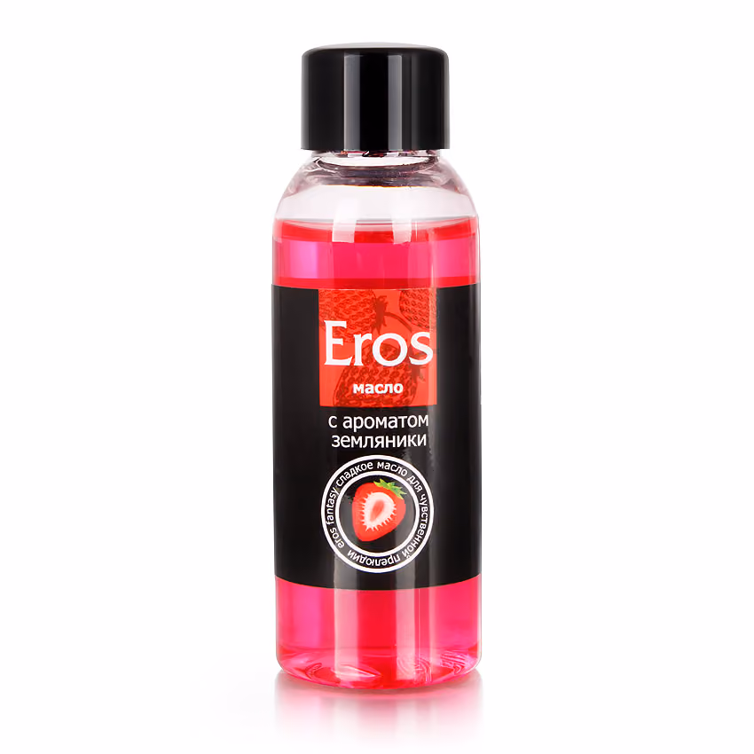 Масло массажное EROS FANTASY, аромат земляники, 50 мл