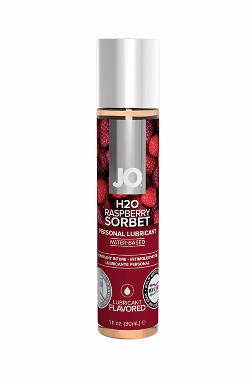 Вкусовой лубрикант "Малиновый сорбет" Flavored Raspberry Sorbet от JO