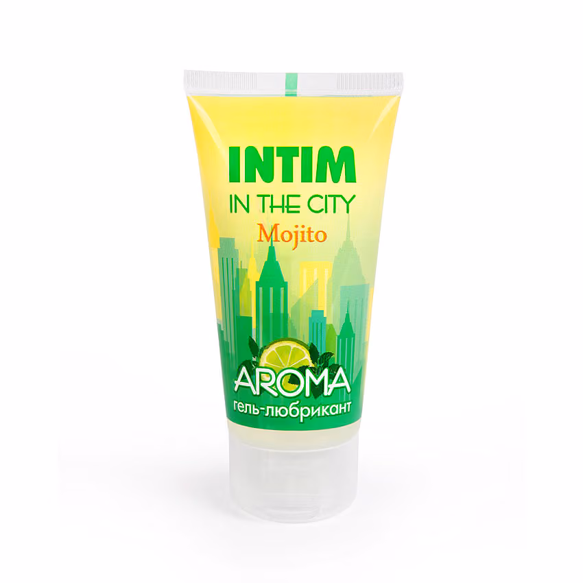 Лубрикант Intim Aroma, аромат мохито, на водной основе, 60 мл