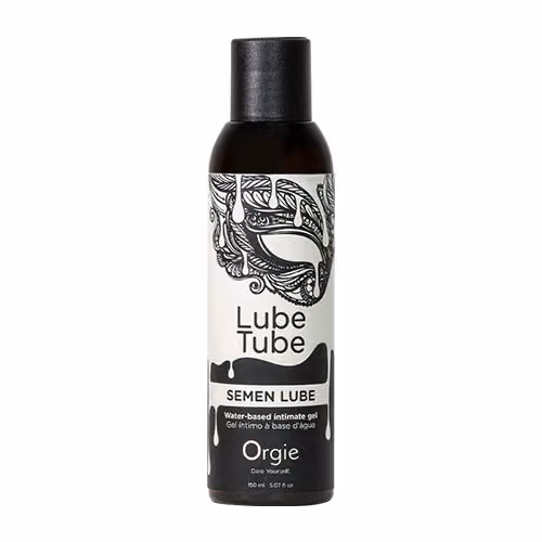 Лубрикант Orgie Lube Tube с имитацией спермы, 150 мл