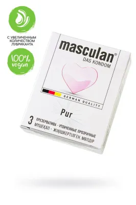 Презервативы Masculan Pur, утонченные — купить в Уральск