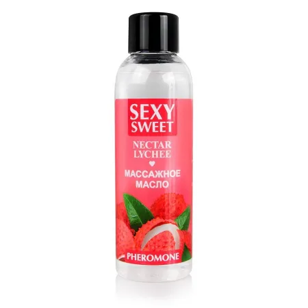 Массажное масло NECTAR LYCHEE с феромонами, 75 мл — купить в Уральск