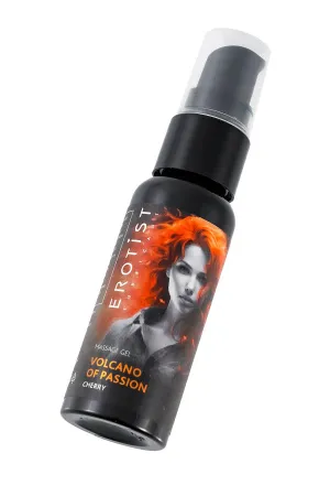 Жидкий вибратор Erotist Volcano of Passion Вишня, 25 мл — купить в Уральск