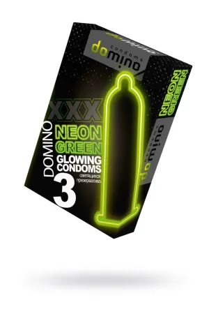 Презервативы светящиеся Luxe Domino Neon — купить в Уральск