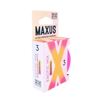 Презервативы Maxus Exotic Mix, ароматизированные — купить в Уральск