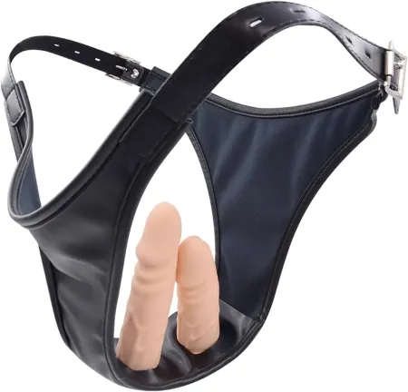 Двойной страпон DoubleXX, 13 см х 3,5 см, 12 см х 3,5 см — купить в Уральск 4