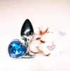 Превью Пробка с кристаллом в виде сердца Love, 3,5 см — купить в Уральск 3