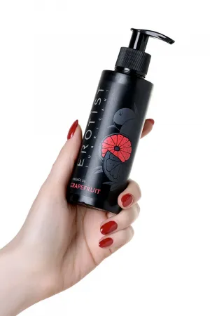 Массажное масло EROTIST Grapefruit, съедобное, 150 мл — купить в Уральск 4