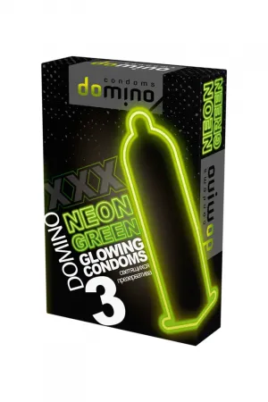 Презервативы светящиеся Luxe Domino Neon — купить в Уральск 2