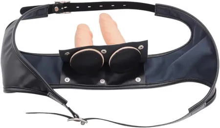 Двойной страпон DoubleXX, 13 см х 3,5 см, 12 см х 3,5 см — купить в Уральск 3