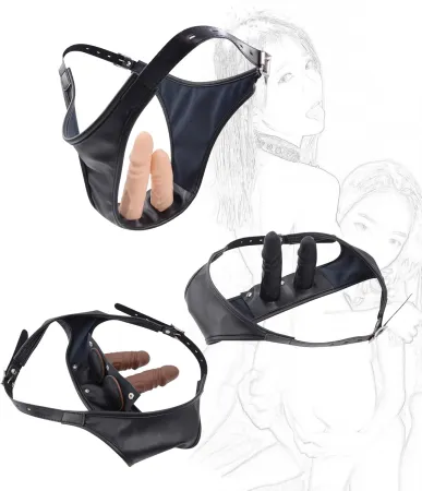 Двойной страпон DoubleXX, 13 см х 3,5 см, 12 см х 3,5 см — купить в Уральск 6