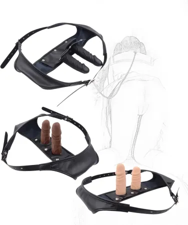 Двойной страпон DoubleXX, 13 см х 3,5 см, 12 см х 3,5 см — купить в Уральск 5